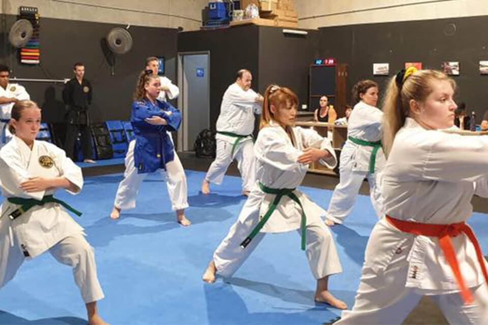 Kansai Karate dojo interior
