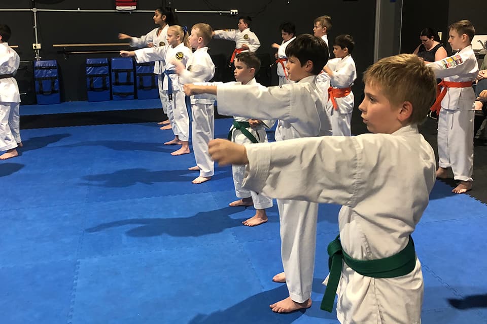 Juniors karate program at Kansai Karate Gold Coast