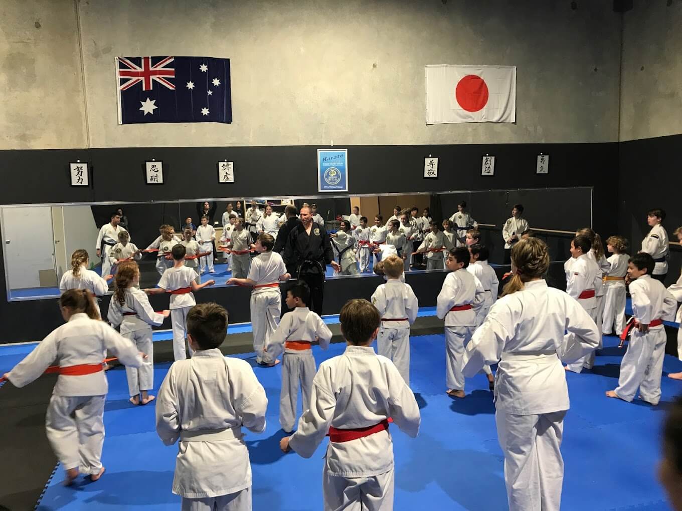 Juniors karate program